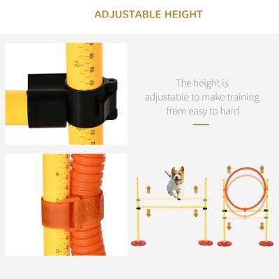 Show full view: PawHut 3 Piece Dog Agility Starter Kit slide 5 of 9