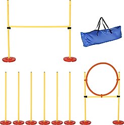 PawHut 3 Piece Dog Agility Starter Kit