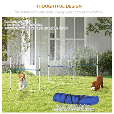 Show full view: PawHut 4 Piece Dog Agility Training Equipment Set slide 7 of 9