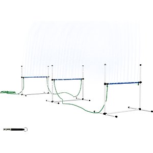 PawHut 4 Piece Dog Agility Training Equipment Set