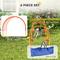 Show in main carousel: PawHut 4 Piece Backyard Dog Agility Course, Orange slide 4 of 9