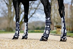 LeMieux Arika Mesh Horse Fly Boots, Grey, Cob slide 1 of 4