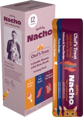 Show full view: Made by Nacho Beef Bone Broth Grain- Free Wet Cat Food Topper, 11-oz carton + 2 items slide 3 of 9