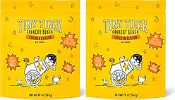 Tiny Tiger Crunchy Bunch Chicken Cannonball Chicken Flavor Cat Treats, 40-oz bundle 