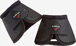 LeMieux Ballistic Over Reach Horse Boots, Black, XX-Large, 2 count