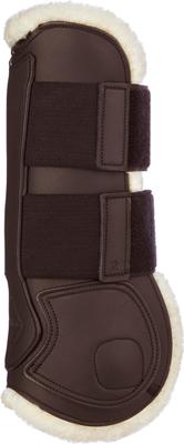 Show full view: LeMieux Capella Comfort Tendon Horse Boots, Brown, Size 3, 2 count slide 2 of 9