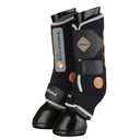 LeMieux Conductive Magno Horse Boots, Black, Medium, 2 count