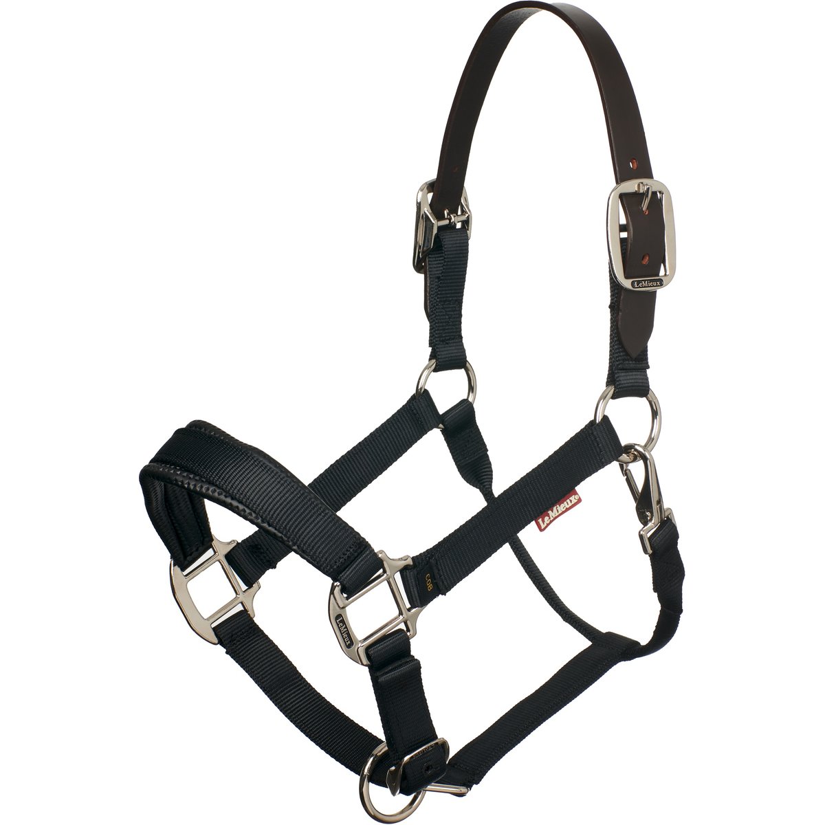 LeMieux Break Away Horse Headcollar, Black, Pony