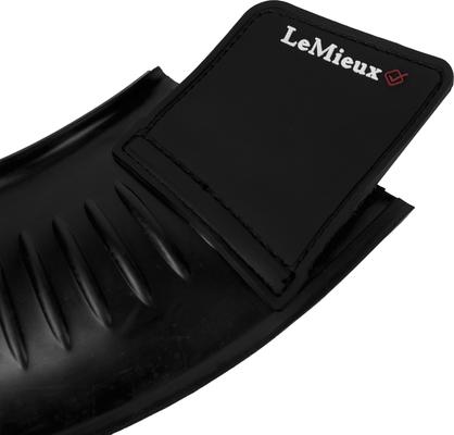 Show full view: LeMieux Rubber Bell Horse Boots, Black, Small, 2 count slide 3 of 5