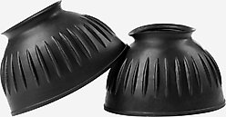 LeMieux Rubber Pull On Over Reach Horse Boots, Black, Small