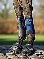 LeMieux Rubber Pull On Over Reach Horse Boots, Black, X-Large slide 2 of 2
