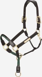 LeMieux Rope Control Horse Headcollar, Brown, Full
