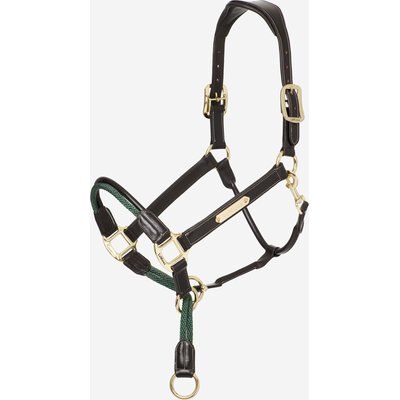 LeMieux LeMieux Rope Control Horse Headcollar, Brown, Cob