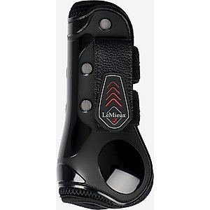 LeMieux Derby ProJump Tendon Horse Boot, Black, Medium, 2 count