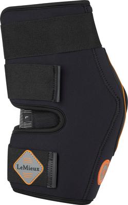 Show full view: LeMieux Conductive Magno Hock Horse Boots, Black, Large, 2 count slide 3 of 9