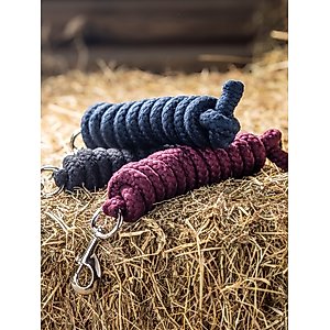LeMieux Cotton Horse Leadrope, Black
