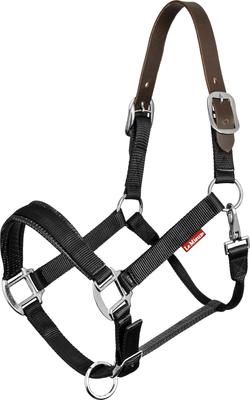Show full view: LeMieux Break Away Horse Headcollar, Black, Full slide 2 of 9