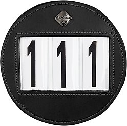 LeMieux Horse Bridle Number Holder, Black