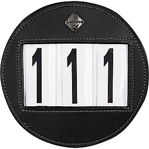 LeMieux Horse Bridle Number Holder, Black