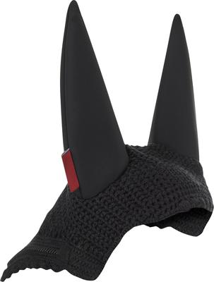 Show full view: LeMieux Acoustic Pro Horse Fly Hood, Black, Medium slide 3 of 7
