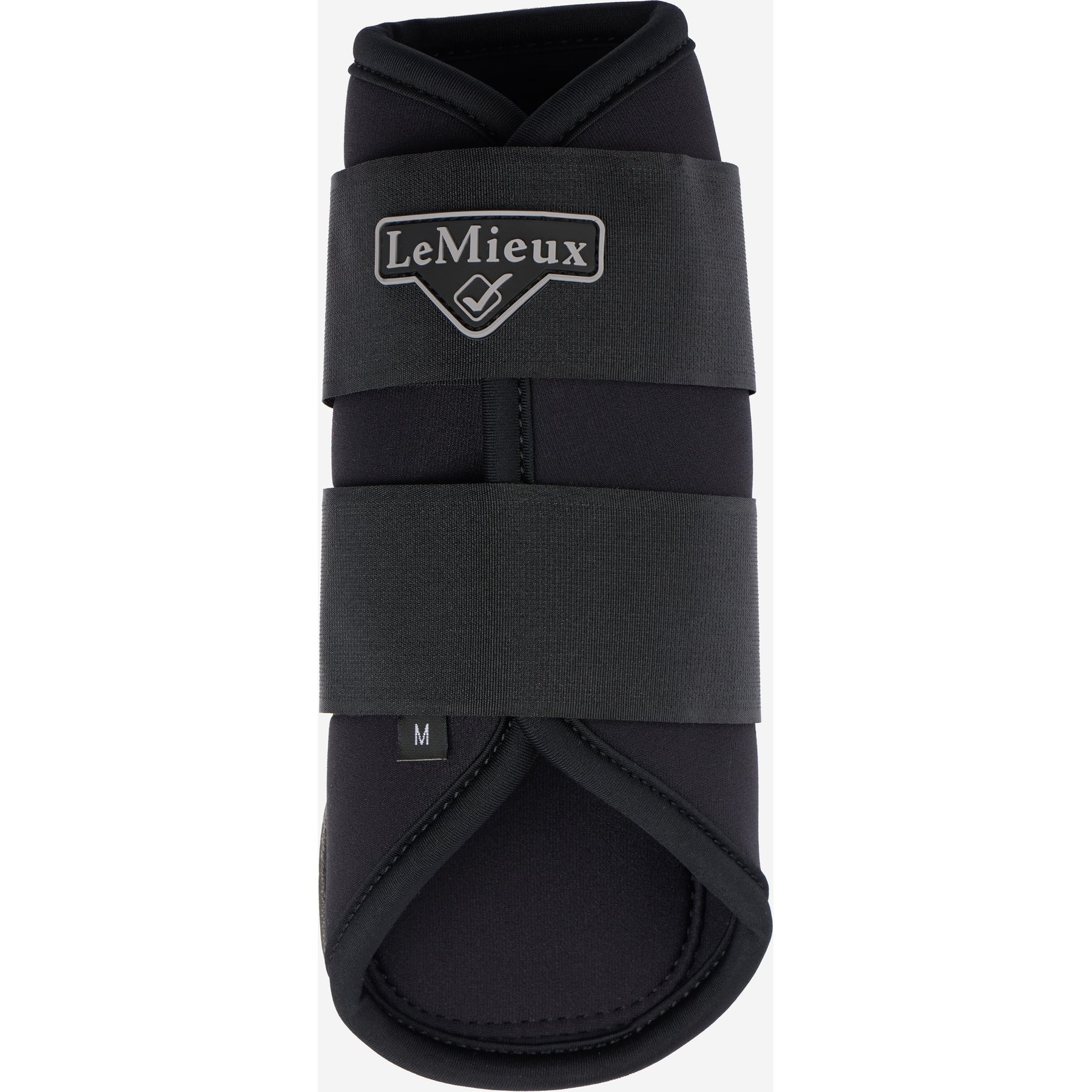 LeMieux Grafter Brushing Horse Boot, Black, X-Large, 2 count