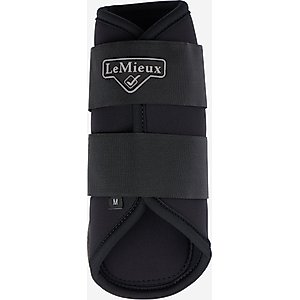 LeMieux Grafter Brushing Horse Boot, Black, Large, 2 count