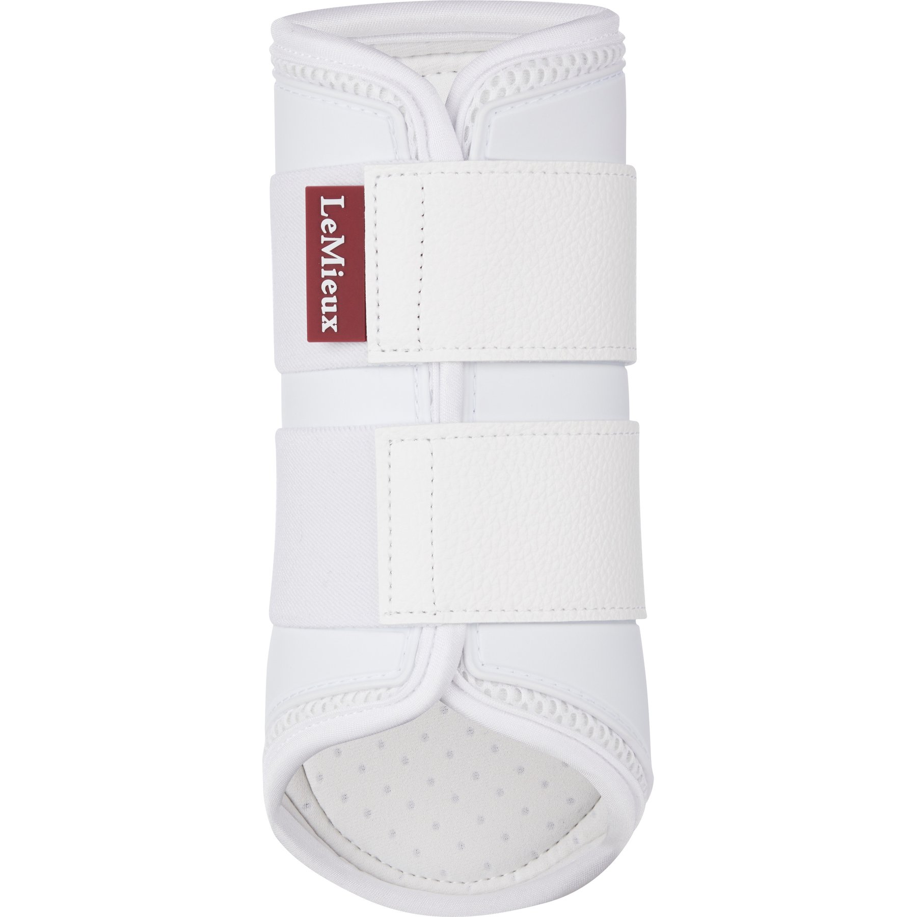 LeMieux ProShell Brushing Horse Boots, White, Medium, 2 count