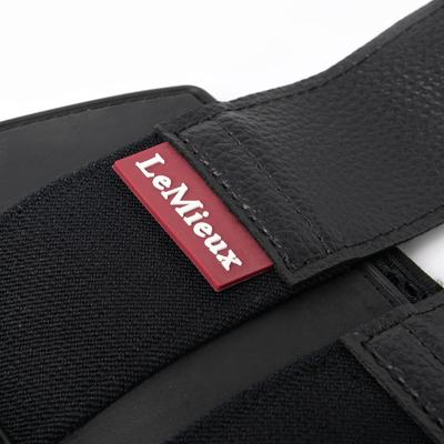 Show full view: LeMieux ProShell Brushing Horse Boots, Black, Medium, 2 count slide 7 of 8