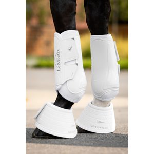LeMieux Motionflex Over Reach Horse Boot, White, Large