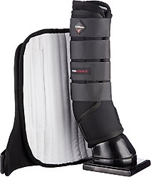 LeMieux Horse Stable Boots, Black, Small, 2 count