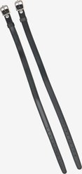 LeMieux Horse Spur Straps, Black, 16-in