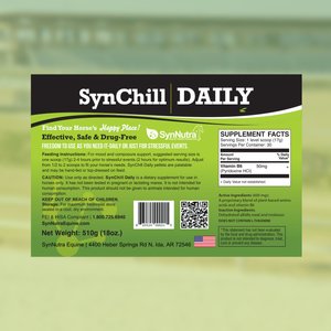 SynNutra Equine SynChill Daily Calming Pellets Horse Supplement, 30 Servings