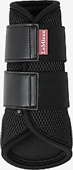 LeMieux Mesh Brushing Horse Boot, Black, Small, 2 count