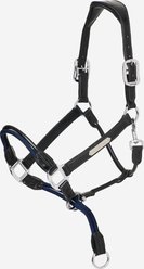 LeMieux Rope Control Horse Headcollar, Black, Full