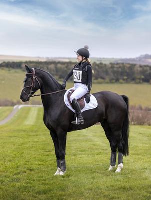Show full view: LeMieux Eventing Horse Bib, Black slide 4 of 5