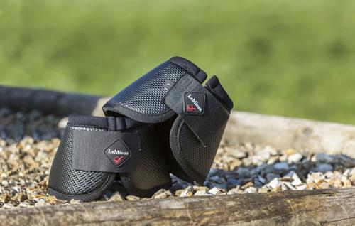 Show full view: LeMieux Ballistic Over Reach Horse Boots, Black, X-Large, 2 count slide 9 of 9