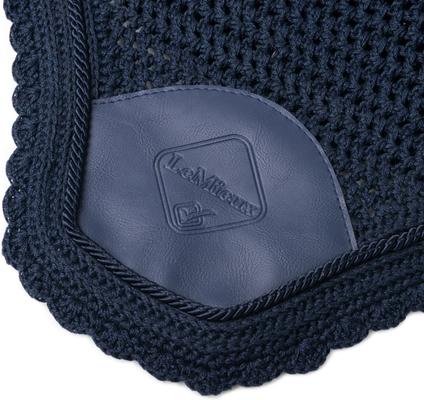 Show full view: LeMieux Acoustic Pro Horse Fly Hood, Navy, Large slide 5 of 6