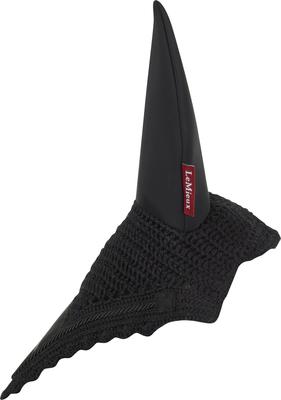 Show full view: LeMieux Acoustic Pro Horse Fly Hood, Black, Medium slide 2 of 7