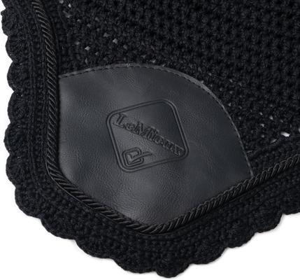 Show full view: LeMieux Acoustic Pro Horse Fly Hood, Black, Medium slide 5 of 7