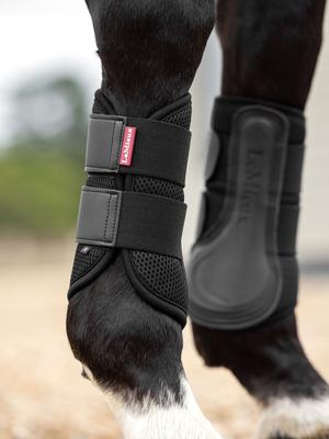 Show full view: LeMieux Mesh Brushing Horse Boot, Black, Small, 2 count slide 4 of 6