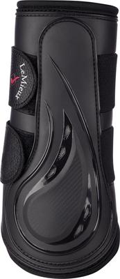 Show full view: LeMieux ProShell Brushing Horse Boots, Black, Medium, 2 count slide 3 of 8