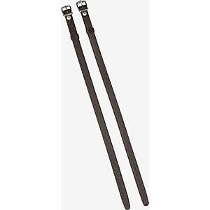 LeMieux Horse Spur Straps, Brown, 16-in