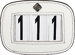 LeMieux Horse Saddle Number Holder, White