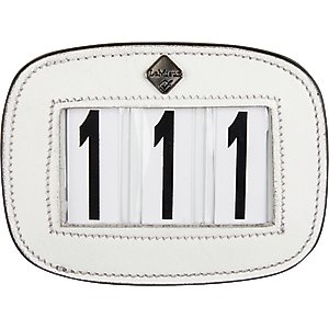 LeMieux Horse Saddle Number Holder, White