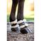 Show in main carousel: LeMieux Fleece Pastern Horse Wrap, Black, 2 count slide 2 of 3