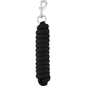 LeMieux Cotton Horse Leadrope, Black
