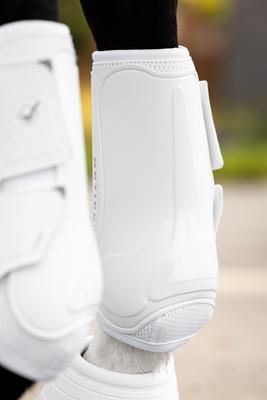 Show full view: LeMieux Motionflex Dressage Horse Boot, White, Large slide 7 of 10