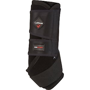LeMieux Ultra Support Horse Boots, Black, X-Large