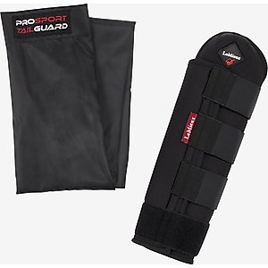 LeMieux Horse Tail Guard with Bag, Black