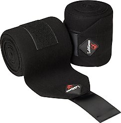 LeMieux Horse Stable Bandages, Black, 2 count